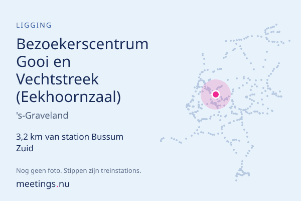 Bezoekerscentrum Gooi en Vechtstreek (Eekhoornzaal)