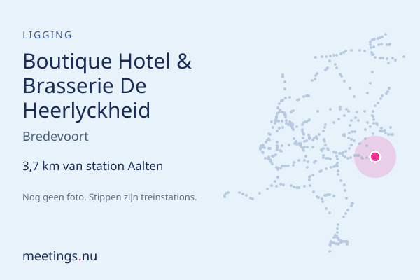 Boutique Hotel & Brasserie De Heerlyckheid