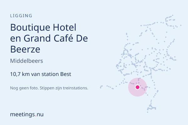 Boutique Hotel en Grand Café De Beerze