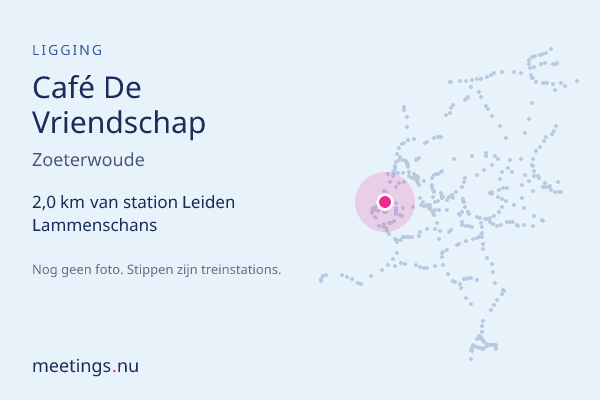 Café De Vriendschap