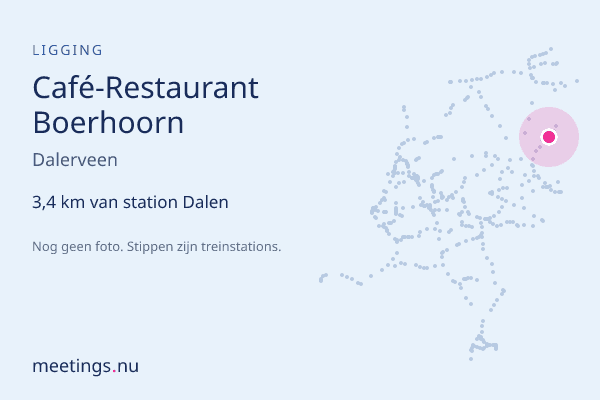Café-Restaurant Boerhoorn