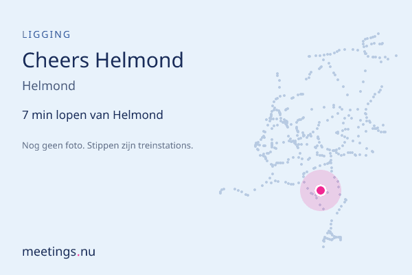 Cheers Helmond