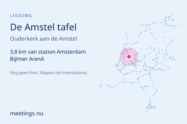 De Amstel tafel