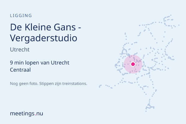 De Kleine Gans - Vergaderstudio