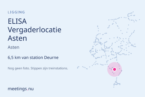 ELISA Vergaderlocatie Asten