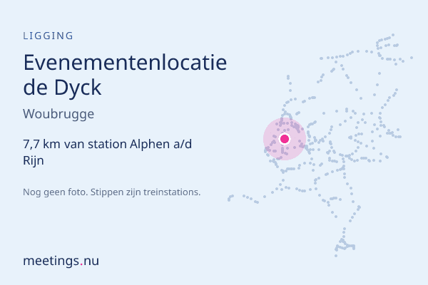 Evenementenlocatie de Dyck