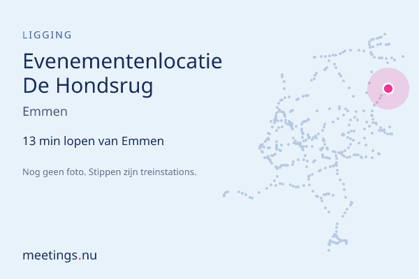 Evenementenlocatie De Hondsrug