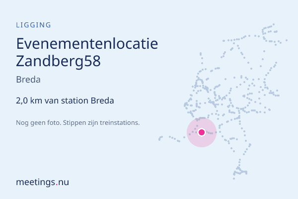 Evenementenlocatie Zandberg58