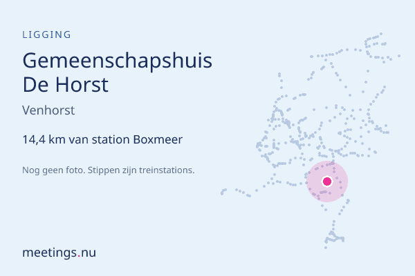 Gemeenschapshuis De Horst