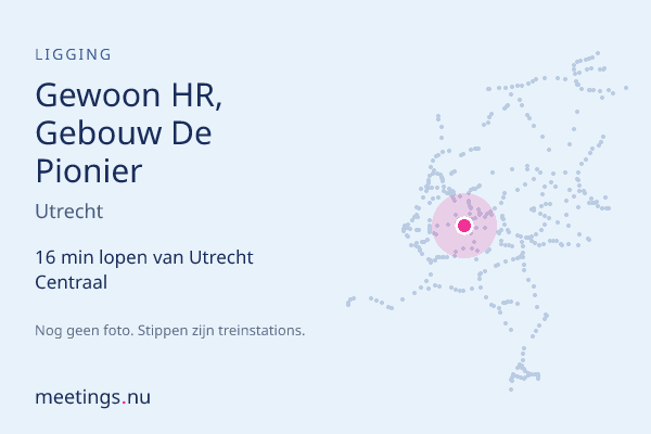 Gewoon HR, Gebouw De Pionier