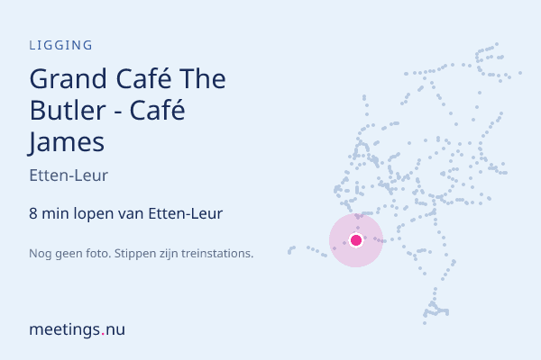 Grand Café The Butler - Café James
