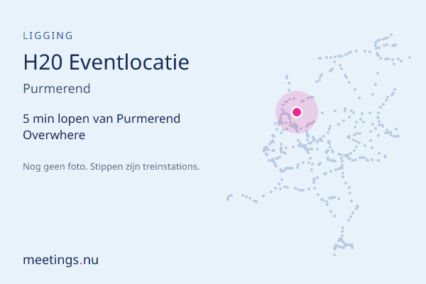 H20 Eventlocatie