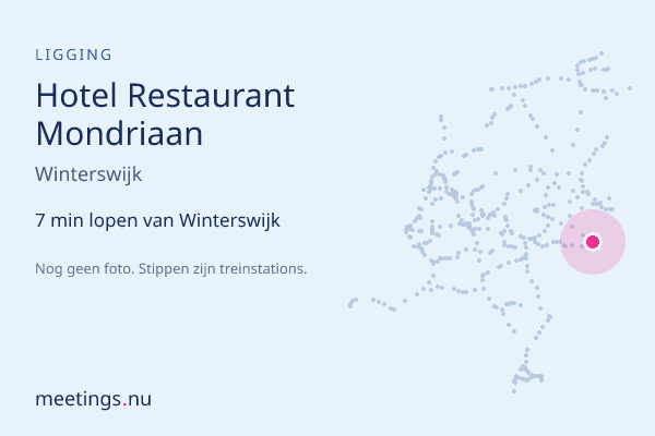 Hotel Restaurant Mondriaan