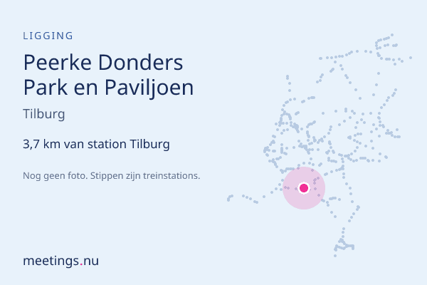 Peerke Donders Park en Paviljoen