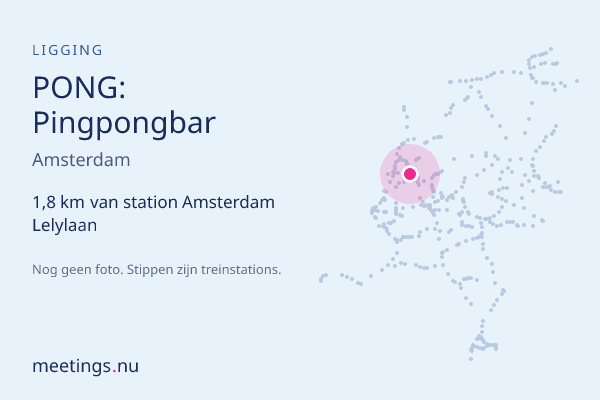 PONG: Pingpongbar