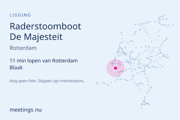 Raderstoomboot De Majesteit