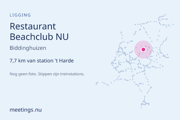 Restaurant Beachclub NU