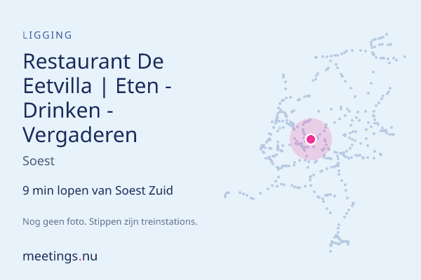 Restaurant De Eetvilla | Eten - Drinken - Vergaderen