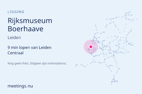 Rijksmuseum Boerhaave