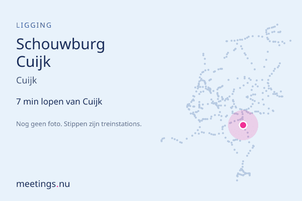 Schouwburg Cuijk
