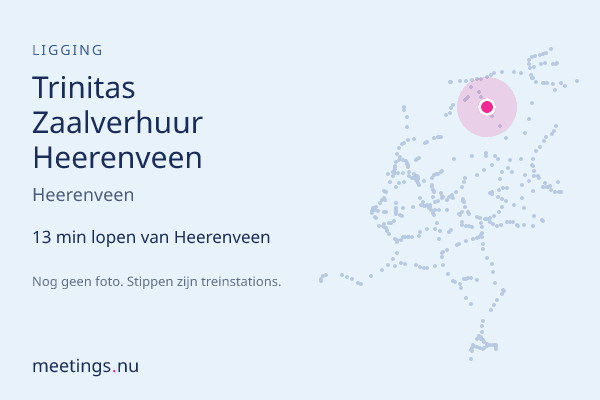 Trinitas Zaalverhuur Heerenveen