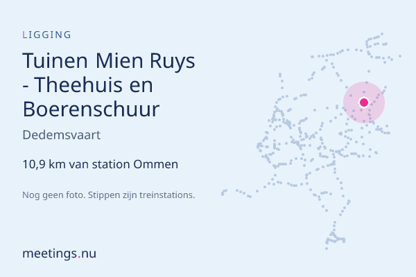 Tuinen Mien Ruys - Theehuis en Boerenschuur