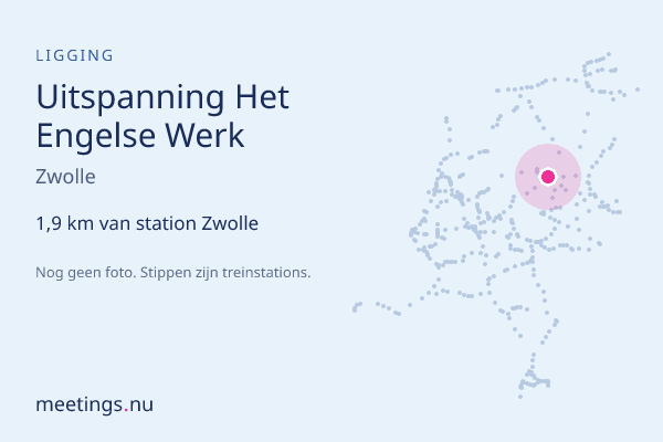 Uitspanning Het Engelse Werk