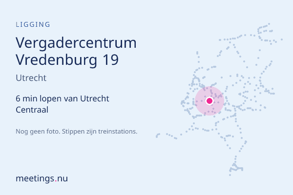 Vergadercentrum Vredenburg 19