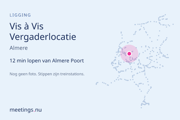 Vis à Vis Vergaderlocatie