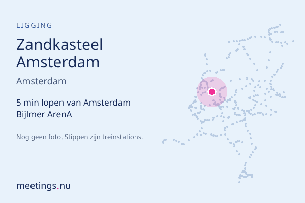 Zandkasteel Amsterdam